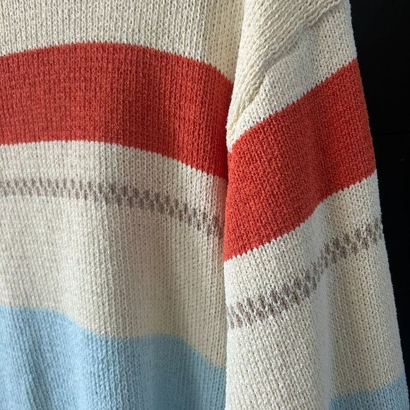 Light weight Fall Woman's Knit stripped sweater Size 2XL - Picture 3 of 5